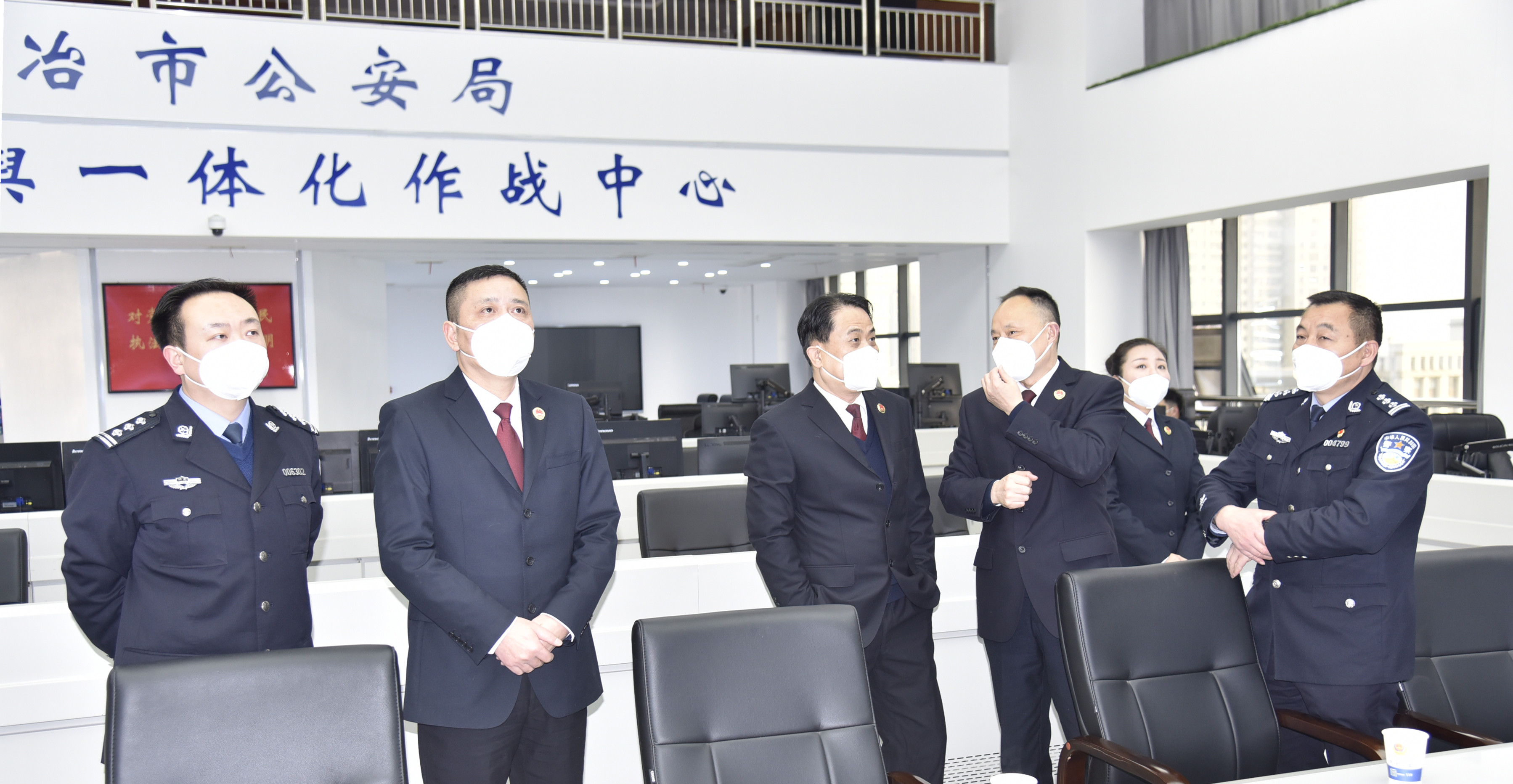 大冶市检察院对看守所开展春节前安全大检查并慰问武警官兵